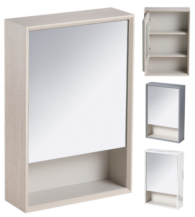 RUBINE PVC Mirror Cabinet RMC-ACO-4060D1S1